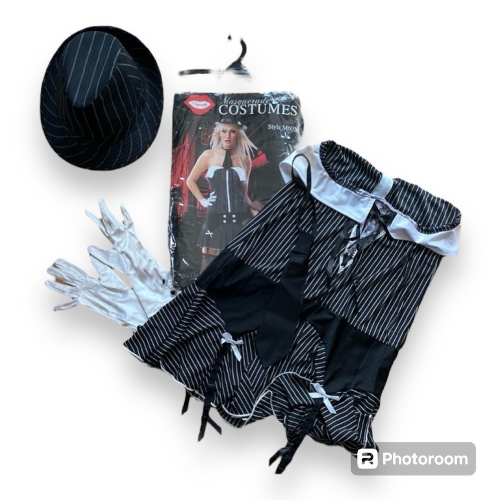 COQUETTE Mob girl, mafia, sexy Halloween costume